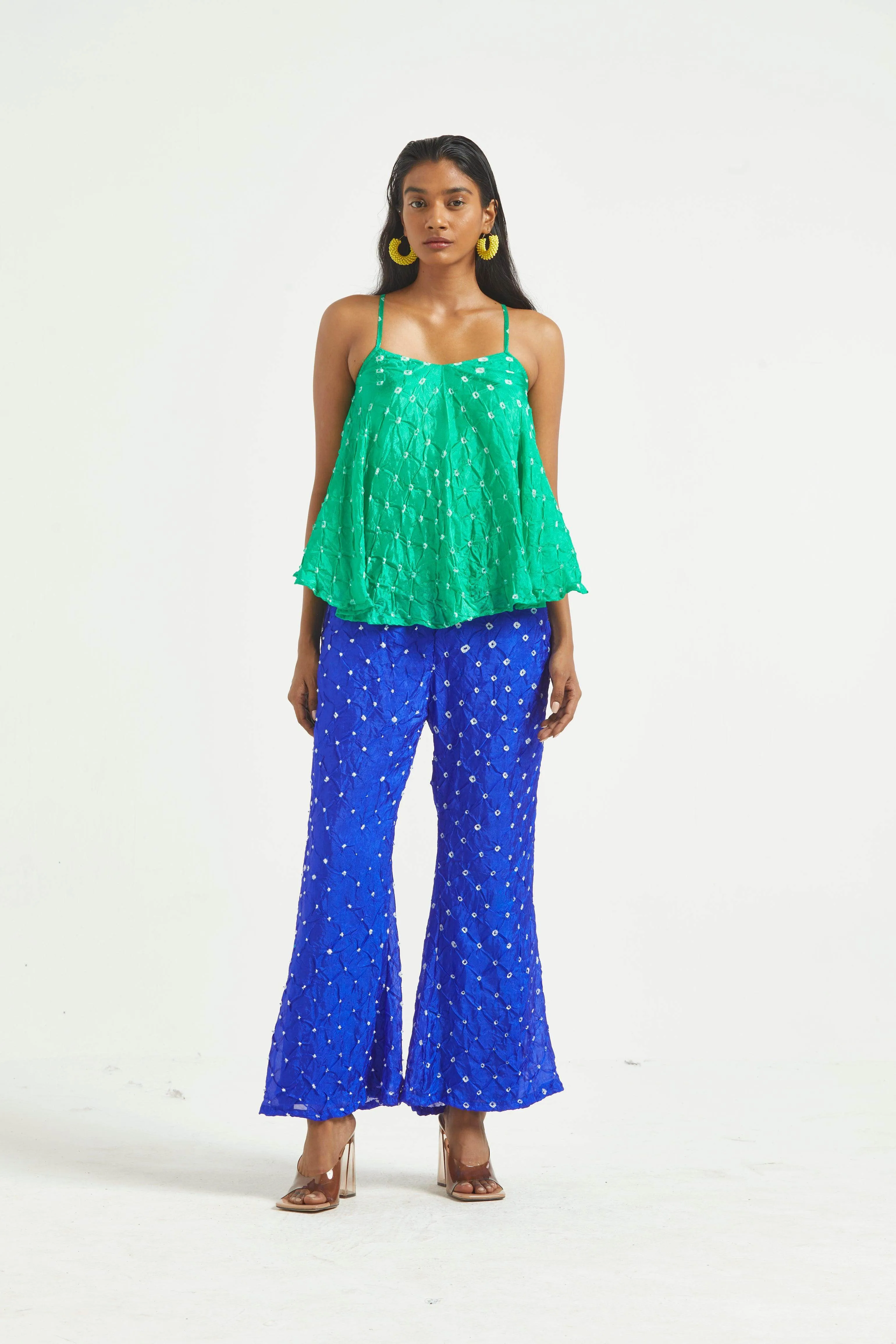 Bandhani Cami Pant Set