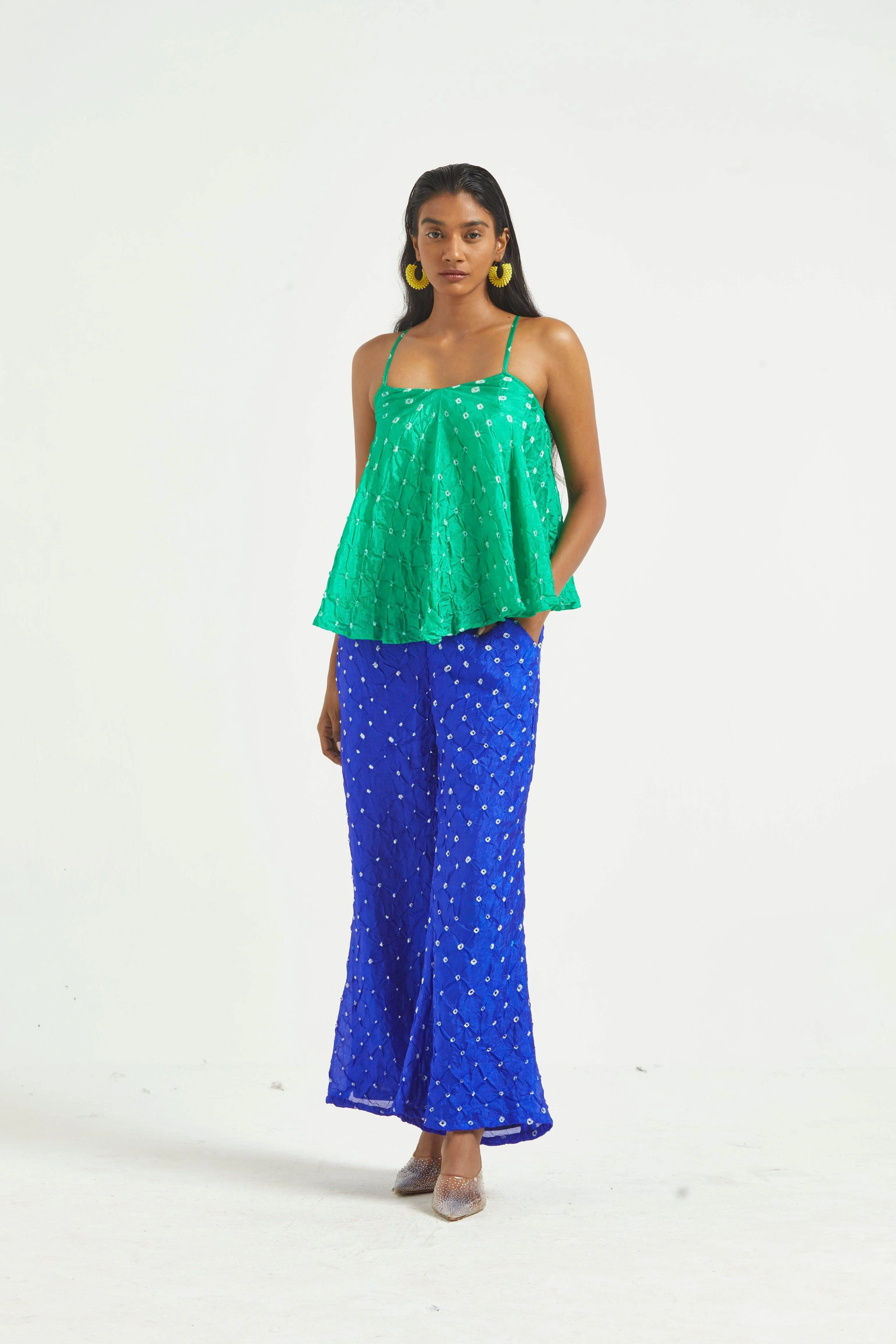 Bandhani Cami Pant Set