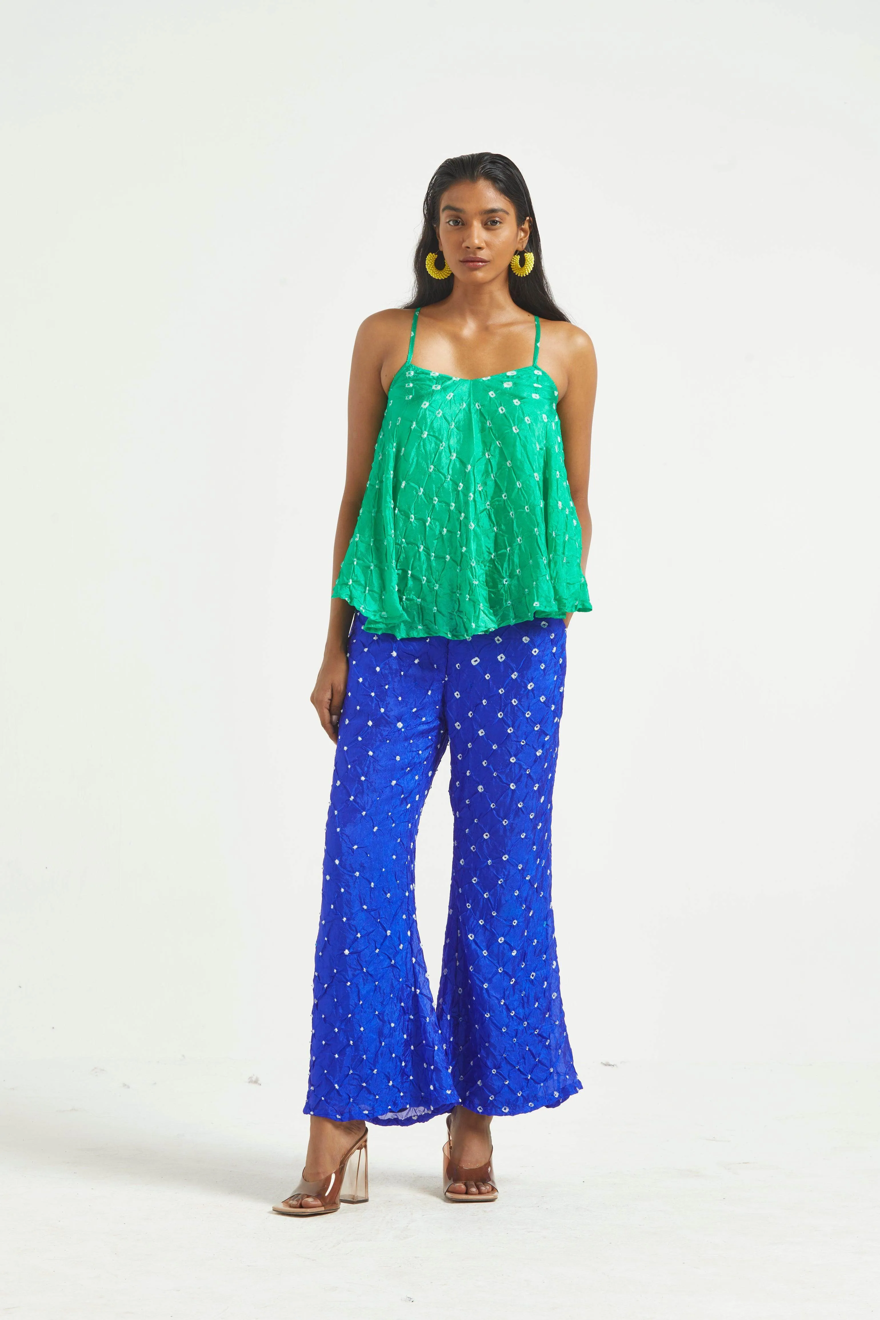 Bandhani Cami Pant Set