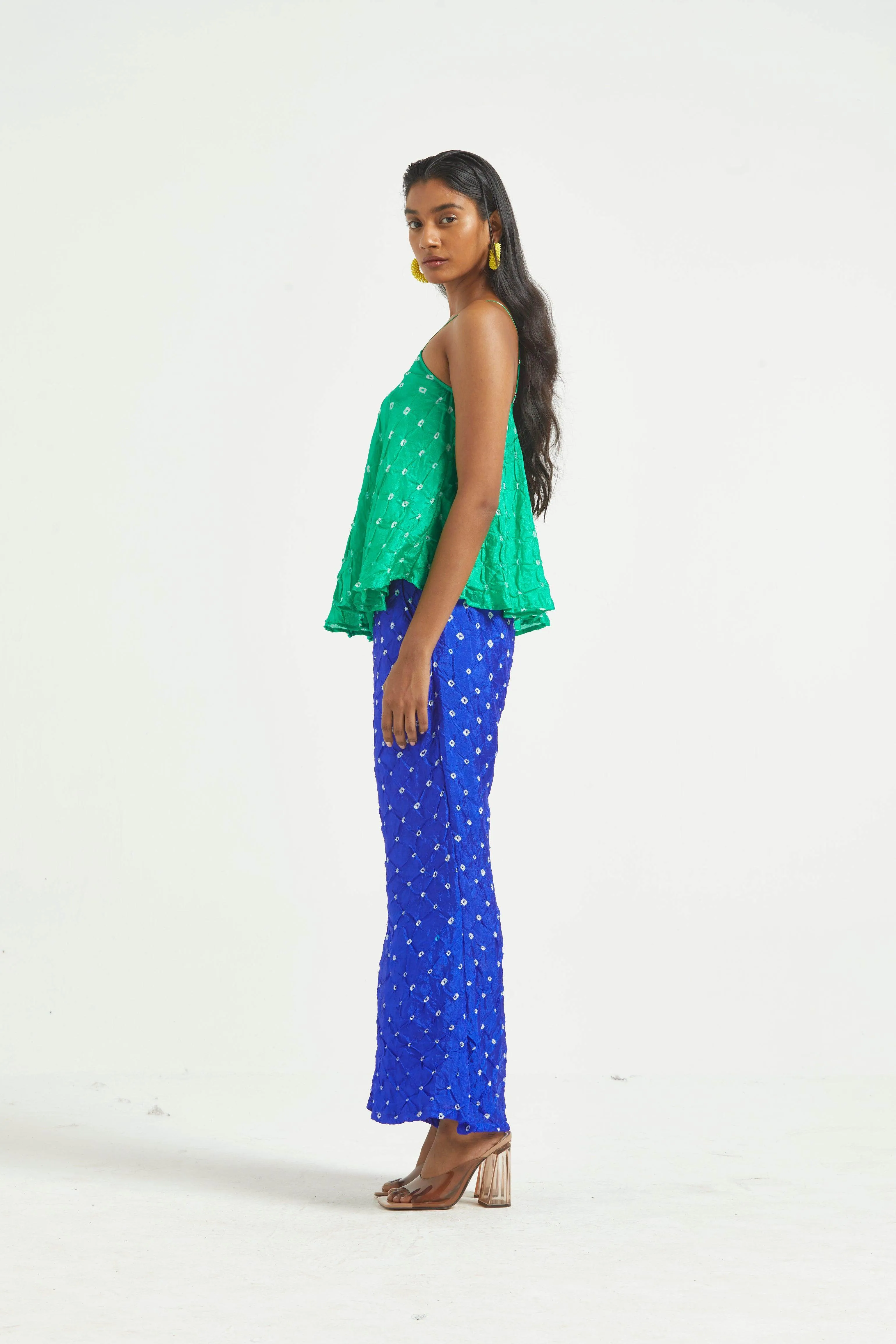 Bandhani Cami Pant Set