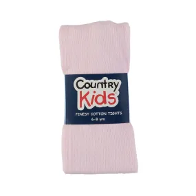 Country Kids Plain Tights Pale Pink