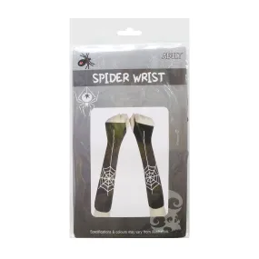 Halloween Long Spider Web Gloves